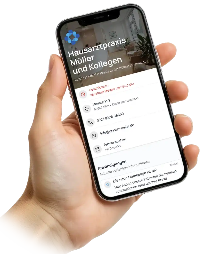 Person holding smartphone